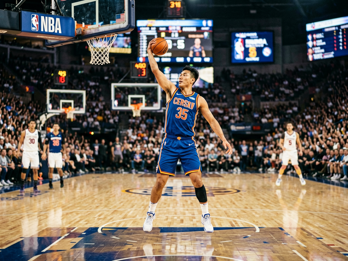NBA篮球场